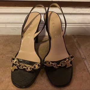 Celine Strappy Heels